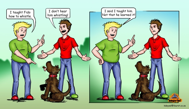Teaching versus Learning Teaching versus Learning